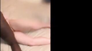 Girl Shared and Used Well by Stranger: Interracial Amateur Video