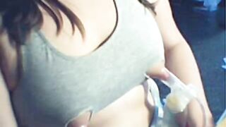 Amateur Webcam Milking
