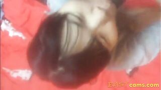 Tiny Asian Amateur Loves Interracial Blowjob