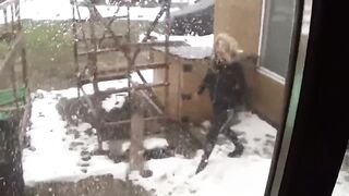 Lonely Neighbor Sucks Me Off
