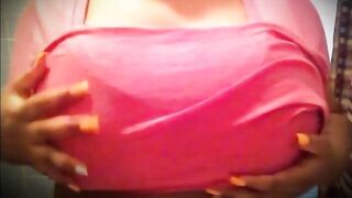 Huge Black Natural Breasts