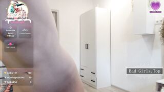 Skinny petite small tits blonde teen with cute tight pussy