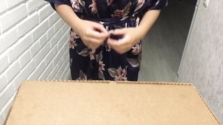 Pizza Delivery Guy Gets a Hot Blowjob Surprise