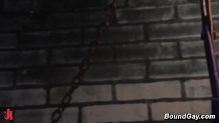 Sebastian Keys And Pierce Paris Leather Cage Edging Hitachi Electro Suspension