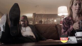 Blonde Deutsche Milf Franka Potente's Orgasmus zwischen den Welten