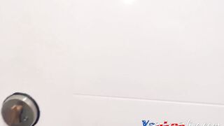 Stepsister's Friend Swallows My Cum Twice