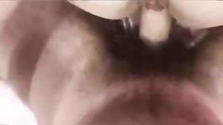 Small-Titted Russian Brunette's Romantic DP & Creampie