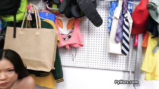 High class Asian suspects gagging on officers dick