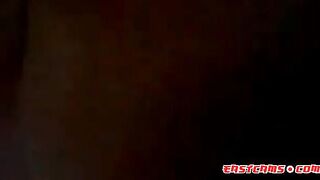 Pretty Asian Girlfriend Gives Oral Sex to her Man with a Friend Watching