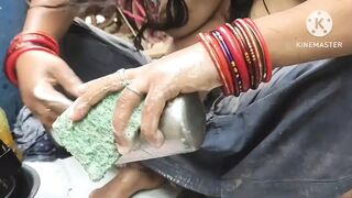 Hot Indian Bhabhi fucked rough by old Father in law