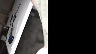 Cum på min fru sovande fötter - svensk fotfetisch