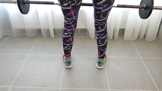 Step-Bro Grinds & Cums on Blonde Yoga Pants Sister