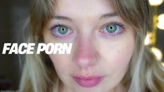Miss Ruby Grey FACE PORN - The Ultimate Face Fetish Clip $13.99
