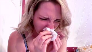 SneezeGoddess - Two Minutes of Nose Blowing