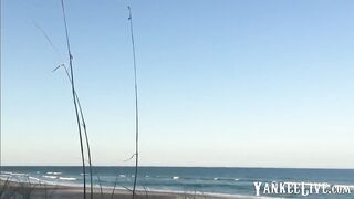 Amateur Babe Sucks and Fucks at the Beach