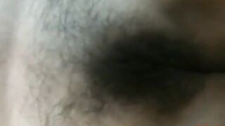 Granny's Solo Fun - Hairy Masturbation