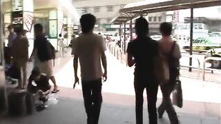 Japanese Babes Getting Facialized