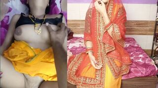 New desi indian girl very hot and romantic fuck by his neighbor boy .