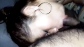 Mamada amateur de mi puta esposa