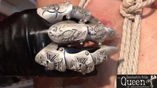 Dominatrix Frida - Queen Dominatrix Frida With Her Slave In Diverse BDSM