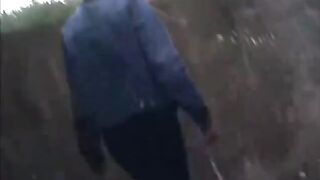 Street Girl sucks an Indian cock