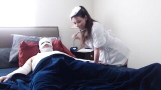 Naughty Nurse's Private Session