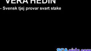 Swedish Amatcher Vera får en speciell massage från Samson