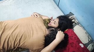 Nighty boobs suck romance of indian couples