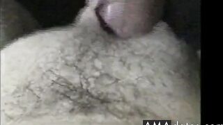 Amateur Creampie for a Young Lady