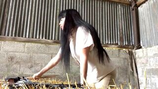 Mistress Black 69 - Let Me Punish You In The Straw Barn