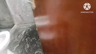 Indian Telugu hot wife bathing