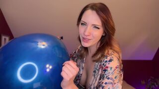 SneezeGoddess - Sneezing During a Balloon Video