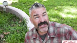 Old man ass fucks wifes asian assistant