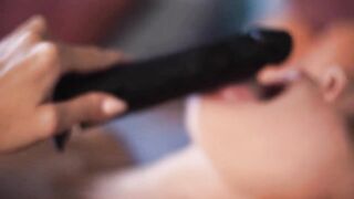 Webcam Teen Babe's Solo Orgasm with Her Sex Toy