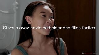 Premiere baise Lesbienne en trio