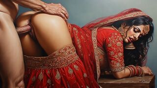 Husband fucked his wife on the first night of marriage Video HD