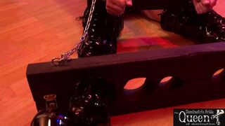 Queen Dominatrix Frida  Cruel Mistress Torments Her Feminized Sub