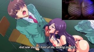 Busty Girls Gang Bang At School, Big Dick Friends - Hentai DropOut Episode 1 - Chubby Goth Girl IvyAdventure