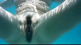 Serbian Cougar Gets Oiled Up