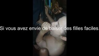 Grosse salope blanche se fait defonce