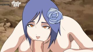 NARUTO KONAN BLOWJOB POV HENTAI