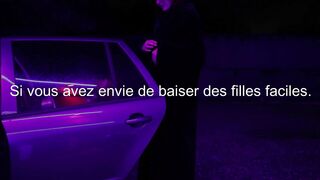 A la boite de nuit elle caresse les chattes de ses amies